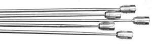 HALLER-9 - 8-Pc Steel Triple Chime Chime Rod Set - 22-1/2" Longest - Image 1