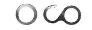 SBS-8 - 8-Day Chain Hooks & Rings - 12 Sets - Image 1