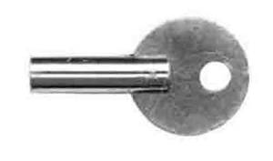 TT-19 - #3 Lux & Keebler Nickeled Key-3.0mm - Image 1