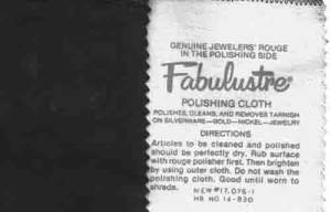 Fabulustre Rouge Polishing Cloth - Image 1