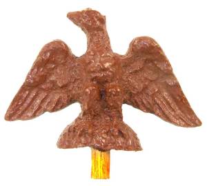 Poly Resin Eagle Case Decoration - Image 1