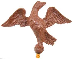 Poly Resin Eagle Case Decoration - Image 1