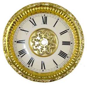 Embossed Bezel & Dial Assembly-Bright Finish - Image 1