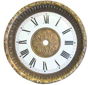 Embossed Bezel & Dial Assembly-Antique Finish - Image 1