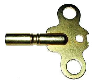 Brass Key Wing With #4 (3.20mm) Large End for Double End Key - Image 1