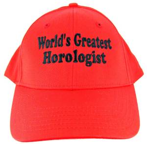 World's Greatest Horologist Hat - Image 1