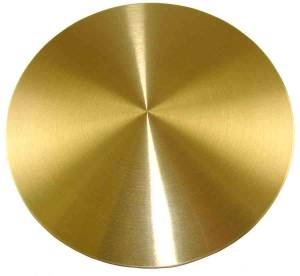 German Style Bob - 5-1/2" (140mm) Brushed Brass With 1" Rear Slot - Image 1