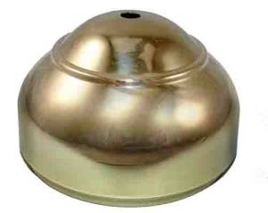 Brass Domed End Cap For 60mm Weight Shell - Image 1