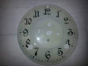 CHINA-12 - 2 Piece Porcelain Arabic Dial - Image 1