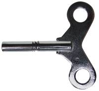 Keys, Winders, Let Down Chucks & Related - Clock Keys, Winders, Cranks & Related - #6 (3.6mm) Long Shaft Heavy Duty Steel Key