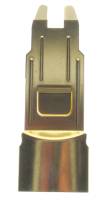 Pendulum Rods & Rod Components  - Pendulum Rod Hangers & Hooks - Urgos Pendulum Top Hook For 1" Rod - Brass