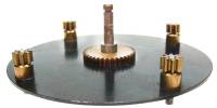 Clock Repair & Replacement Parts - Cuckoo Clock Parts - Metal Dancer Platform Assembly