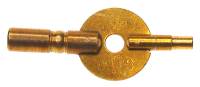 Clock Keys, Winders, Cranks & Related - Double End Carriage Clock Keys - #2/00 Double End Carriage Clock Key-American Size
