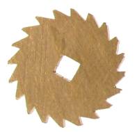 Brass 11.5mm Ratchet Wheel