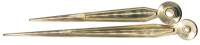 Brass Sword Style Hands  with 3-1/2" Minute Hand - Pair