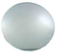 Pam-Ad Clock Round Convex Glass with Flattened Top