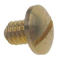 Fasteners - Screws (Inch & Metric Sizes) - M2.5 x 0.45 x 3.2mm Brass Case & Bezel Screw