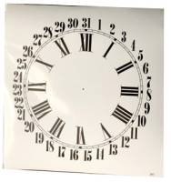 5 Inch Clock Replacement Paper Dial Lot 158
