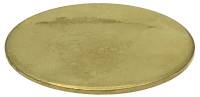 Brass Wheel Blank Disc    2-3/4" Diameter x .049" Thick
