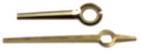 Gold I-Shaft Hands  1-1/2" Minute Hand - Pair