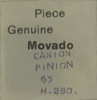 Movado Calibre 65   #240 Cannon Pinion (2.8mm H)