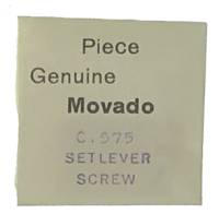 Parts - Watch - Movado Watch Parts - Movado Calibre 575   Set Lever Screw for #443 Set Lever