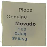 Watch & Jewelry Parts & Tools - Parts - Movado Calibre 125 -  #430 Click Spring