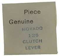 Parts - Watch - Movado Watch Parts - Movado Calibre 125 - #435 Clutch Lever