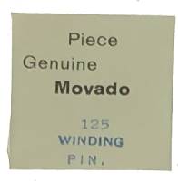 Watch & Jewelry Parts & Tools - Movado Calibre 125 -  #410  Winding Pinion