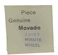 Parts - Watch - Movado Watch Parts - Movado Calibre 15/17  #260 Minute Wheel