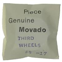 Parts - Watch - Movado Watch Parts - Movado Calibre 17   #210 Third Wheel