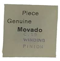 Movado Calibre 15/17  #410 Winding Pinion