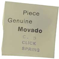 Movado Calibre 5   #430 Click Spring