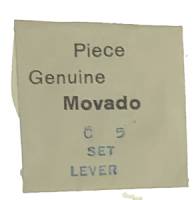 Parts - Watch - Movado Watch Parts - Movado Calibre 5   #443 Set Lever