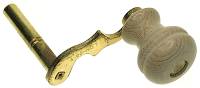 Keys, Winders, Let Down Chucks & Related - Clock Keys, Winders, Cranks & Related - #14 (5.75mm)Fancy Antique Style Crank