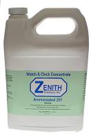 Ultrasonic Cleaning Solutions & Rinses - Zenith Ultrasonic Solutions - Zenith #251 Ammoniated Watch & Clock Cleaning Concentrate - Gallon