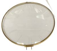Clearance Items - Hermle 257mm (10-1/8") Bezel & Convex Glass Assembly