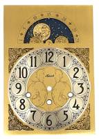 Hermle Tall Case Moon Phase Arabic Brass Dial - Image 2