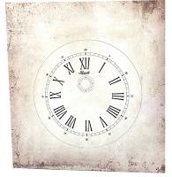 Paper Dials - Paper Dials - With trademarks - Gray 13” (330mm) Roman Vinyl Dial for Hermle #540