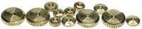 Hands & Related - Hand Nuts & Collets - Metric 12-Piece Brass Hand Nut Assortment