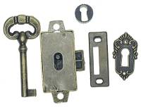 Cast bronzed Lock & Key Set - Image 2