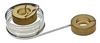Clock Repair & Replacement Parts - Pendulum Assemblies, Rods, Bobs, Etc. - Haller W-993 Pendulum Coil Spring for 9" Miniature 400-Day Haller Clock