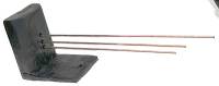 Chime Rods, Chime Rod Sets & Chime Rods Mounted in Cast Iron Bases, Chime Rod Protectors - Copper Chime Rods Mounted in Cast Iron Bases - Westminster Chime Unit   5-Rod