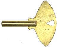 Clock Keys, Winders, Cranks & Related - Single End Standard Wing Keys - Chelsea #5 (3.4mm) Single End Key
