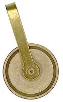 Brass Pulley   1-1/4" Diameter