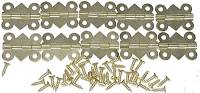 Clock Repair & Replacement Parts - 10-Piece Mini Butterfly Hinge Pack