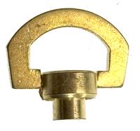 Keys, Winders, Let Down Chucks & Related - Clock Keys, Winders, Cranks & Related - Angeles 240 Clock Key K8 1.2mm Square Wind for Time