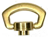 Clock Keys, Winders, Cranks & Related - Small Clock Keys - Other - Imhof 942-944-949 Clock Winding Key 2.3mm Left Thread 