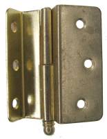 3-1/4" (82.5mm) Brass Plated Cabinet Door Hinge