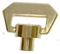 Chevalet Clock Key  2.0mm Right Hand Thread for Time